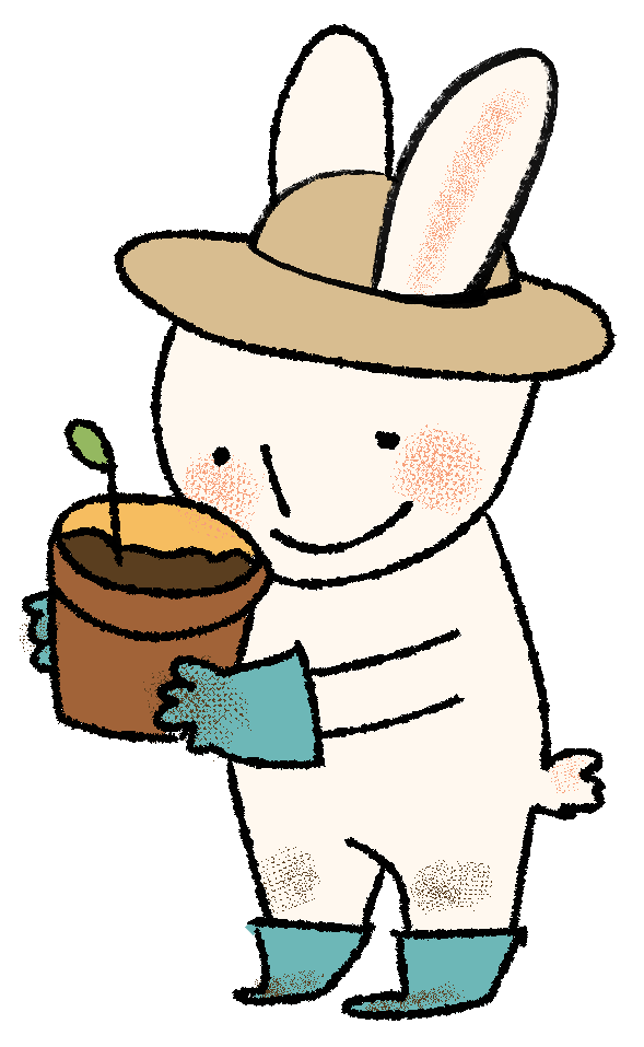 bunny gardener